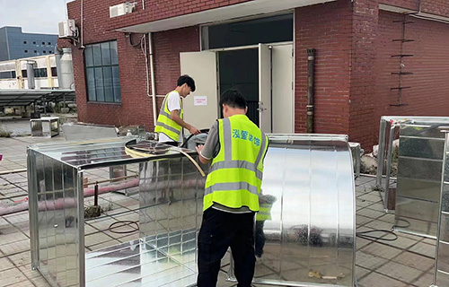 通風管道加工工程常見的風管是什么材質